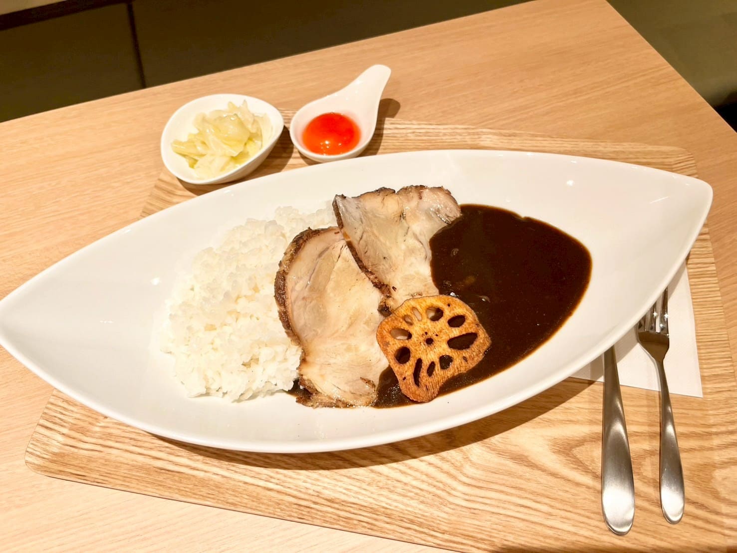 カレー屋がだす本格チャーシューカレー
