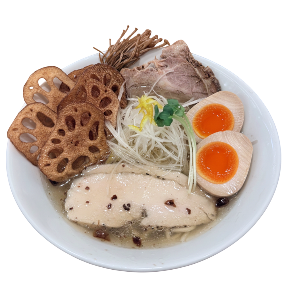 特製鶏清湯塩らーめん